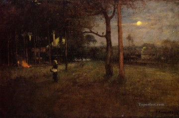 Luz de luna Tarpon Springs Florida Tonalista George Inness Pinturas al óleo